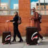 FRENZY SHARKS SHARKNAUTICS BAGAJ DE MÂNĂ CU CARCASĂ RIGIDĂ