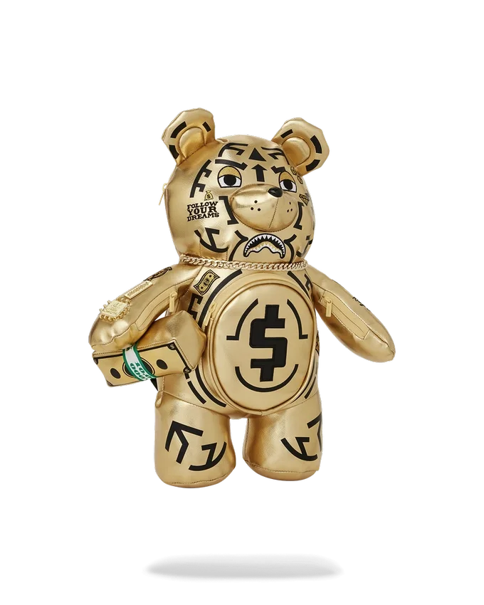 A.I.8 AFRICAN INTELLIGENCE PATH TO THE FUTURE II Rucsacuri MEDIU MONEYBEAR TEDDYBEAR