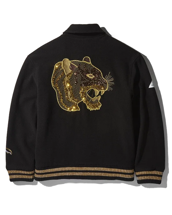 A.I.9 AFRICAN INTELLIGENCE GUILDED LEOPARD - JACETĂ VARSITY ÎN COLABORARE CU SANDFLOWER