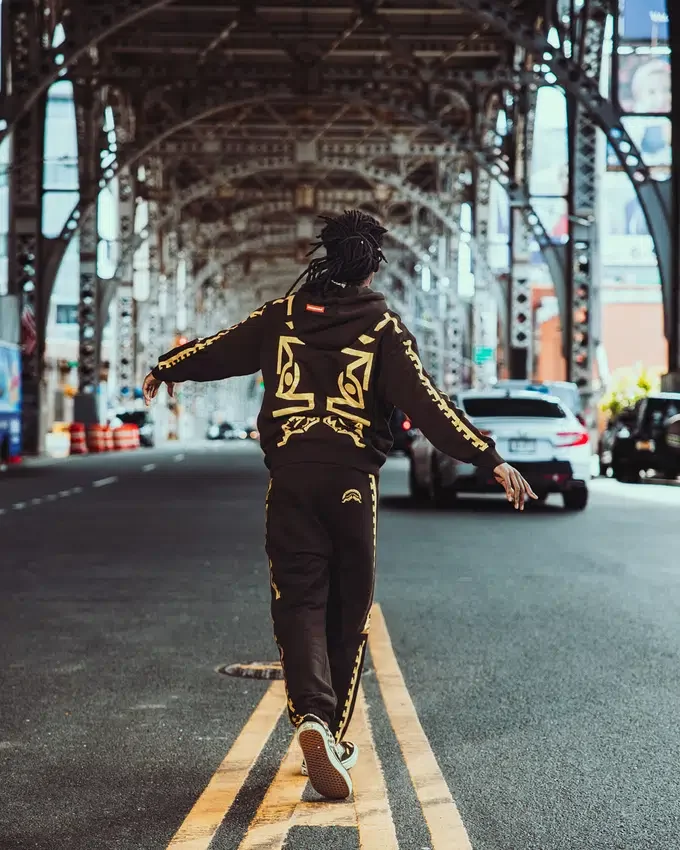A.I.9 AFRICAN INTELLIGENCE PATH TO THE FUTURE II - PANTALONI DE JOGGING ÎN COLABORARE CU SANDFLOWER