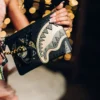 A.I. AFRICAN INTELLIGENCE SHARKS OF THE GOLD OCEAN CROSSOVER CLUTCH - COLABORARE CU SANDFLOWER