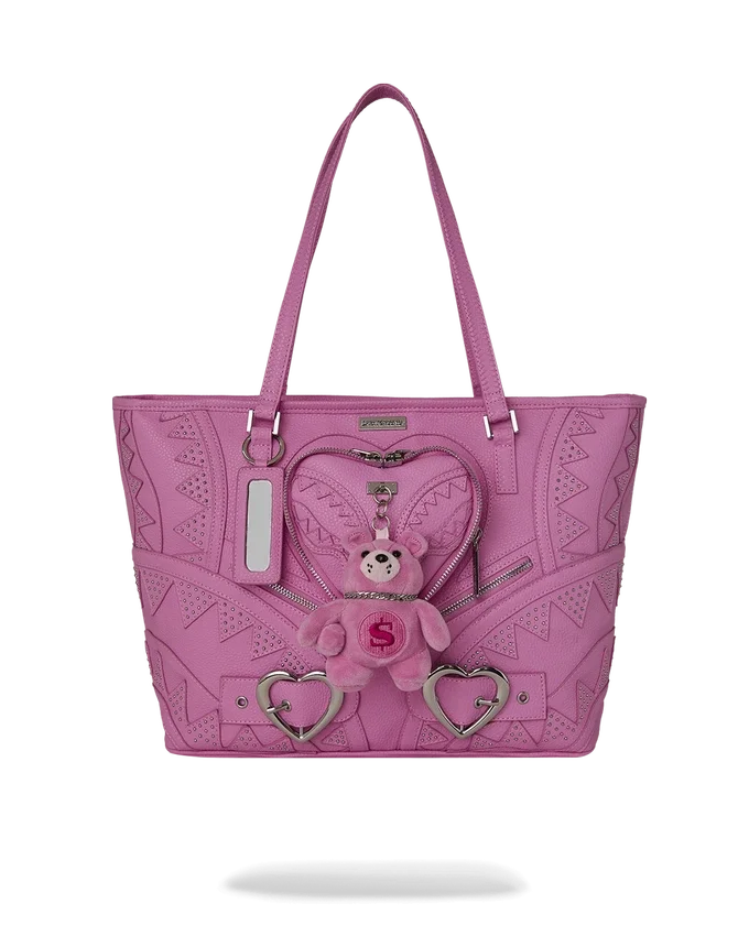 BABY BEAR BADDIE - Sacoșe TOTE HEARTBREAKER