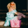 BABY BEAR BADDIE - Sacoșe TOTE HEARTBREAKER