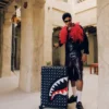 BAGAJ DE CALATORIE DE DIMENSIUNE NORMALĂ SHARK MOB HIDEOUT