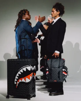 BAGAJ DE CALATORIE SHINOBI SHARKS IN PARIS, DIMENSIUNE MARE