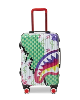BAGAJ DE MÂNĂ CU CARCASĂ RIGIDĂ DREAMY TECHNICOLOR SHARKNAUTICS