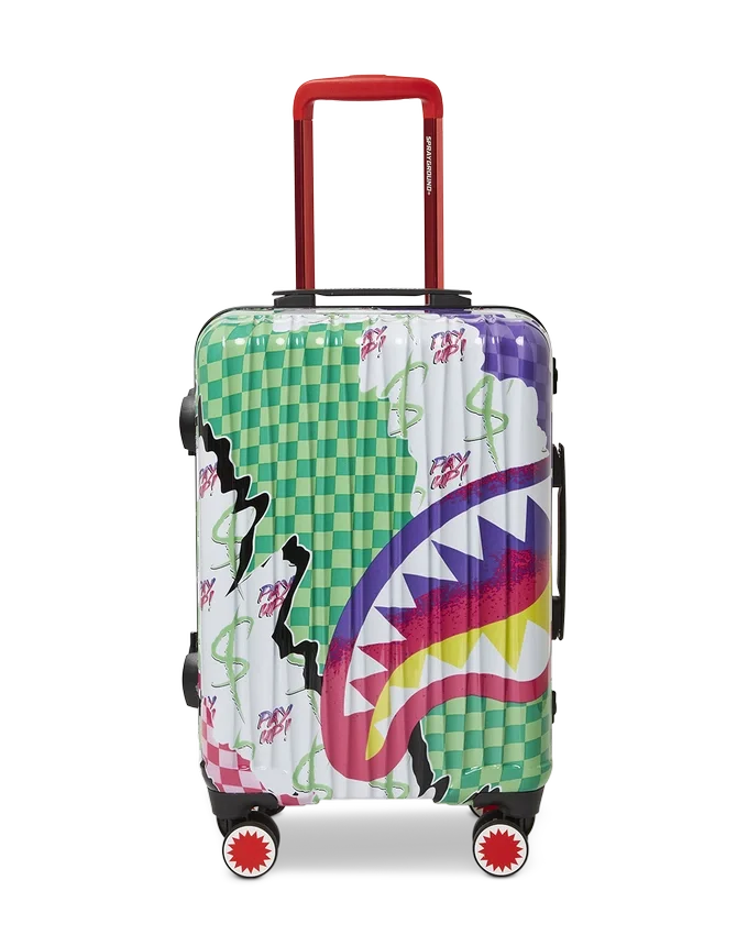 BAGAJ DE MÂNĂ CU CARCASĂ RIGIDĂ DREAMY TECHNICOLOR SHARKNAUTICS