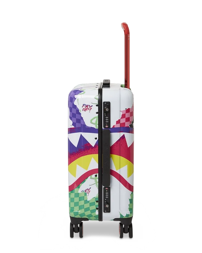 BAGAJ DE MÂNĂ CU CARCASĂ RIGIDĂ DREAMY TECHNICOLOR SHARKNAUTICS