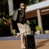 BAGAJE DE CABINĂ REALITY CHECK SHARKITECTURE, NEGRU INTENS (ACCESORII DIN GUNMETAL)