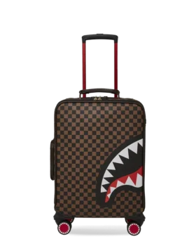BUZUNAR EXTERIOR CU FERMOAR AURIU „SHARKS IN PARIS” – Bagaje de mână jetsetter