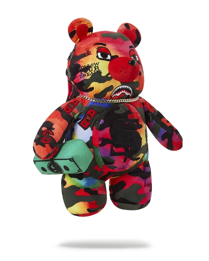 CAMOBURST MONEYBEAR TEDDYBEAR Rucsacuri