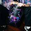 CAZZU Rucsacuri IRIDESCENT CUT & SEW SPIDER SKULL Shark (DLXV)