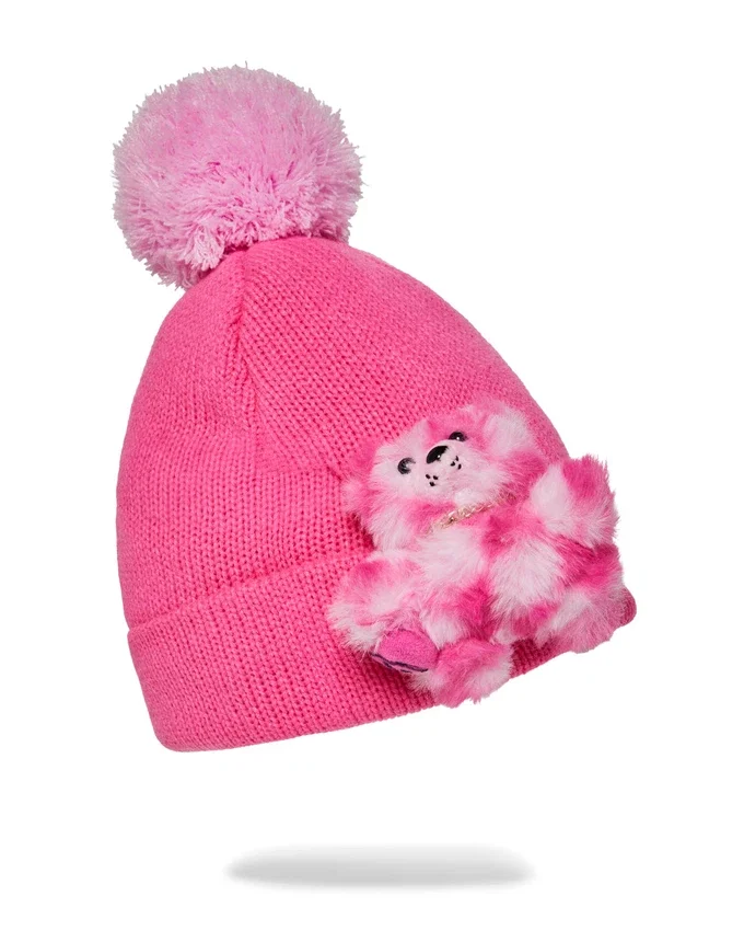 CĂCIULĂ PUFF PINK LIL BEAR