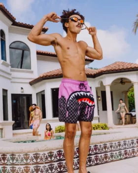 Costume De Baie OCEAN DRIP CHECK