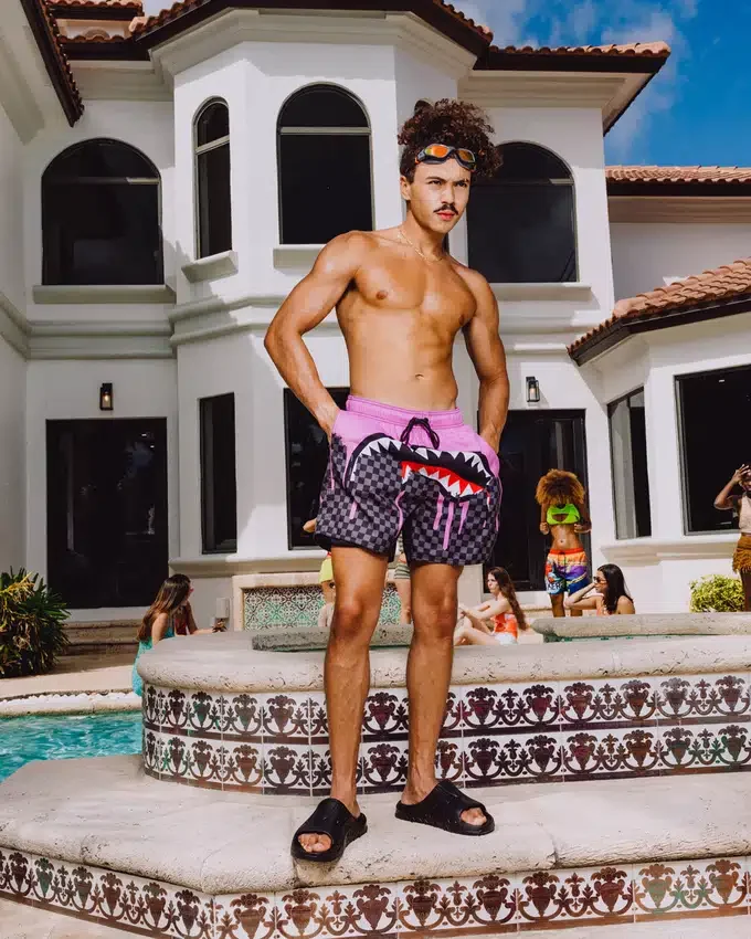 Costume De Baie OCEAN DRIP CHECK