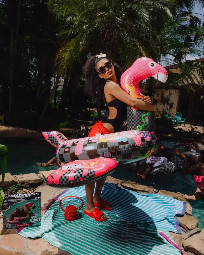 FLAMINGO MAFIA - Colace Gonflabil pentru Petrecere la Piscină