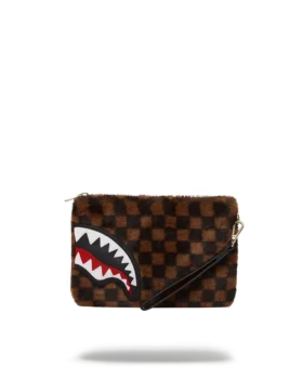 FURRR SHARKS IN PARIS CLUTCH CU LANȚ