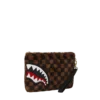 FURRR SHARKS IN PARIS CLUTCH CU LANȚ