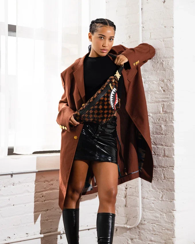 FURRR SHARKS IN PARIS Savvy Genți Crossbody