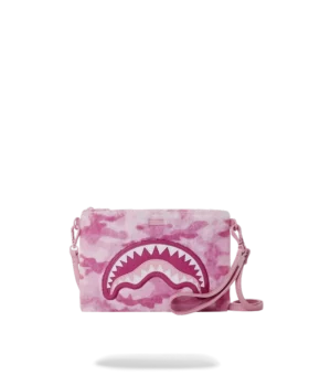 FURRROCIOUS IN PINK CROSSOVER CLUTCH