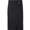 FUSTĂ LONGUETTE (NEGRU)