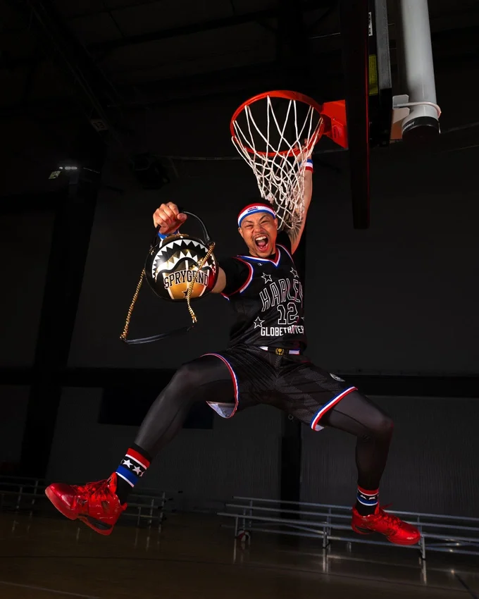 GEANTĂ DE BASCHET HARLEM GLOBETROTTERS