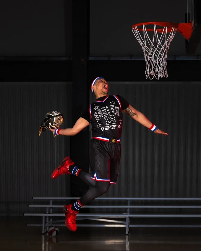 GEANTĂ DE BASCHET HARLEM GLOBETROTTERS