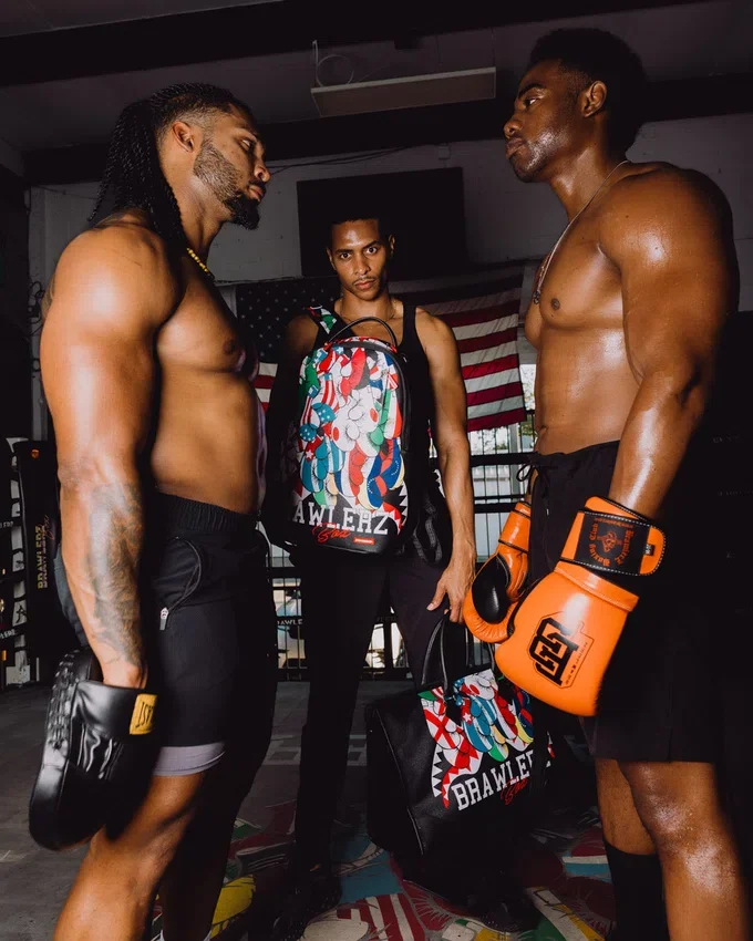GEANTĂ DE SPORT ÎN COLABORARE CU BRAWLERZ BOXING CLUB MIAMI