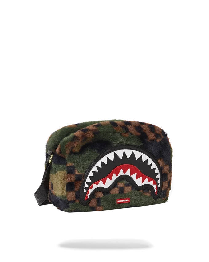 GEANTĂ DE UMĂR BIG SKY FUR SHARK GENȚĂ POȘTAȘA BRICK