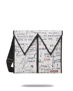 GEANTĂ DE UMĂR OFICIALĂ BASQUIAT UNTITLED (CHEESE POPCORN) 1983 Genți Sling Poștaș