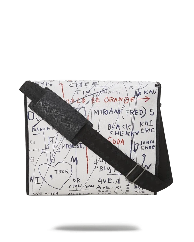 GEANTĂ DE UMĂR OFICIALĂ BASQUIAT UNTITLED (CHEESE POPCORN) 1983 Genți Sling Poștaș