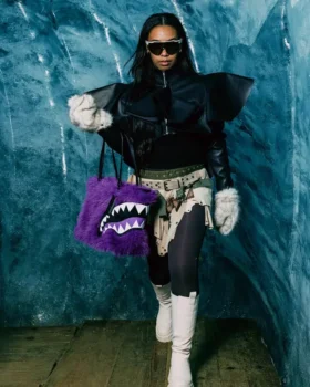 GEANTĂ FURZILLA SHARK (VIOLET) Sacoșe