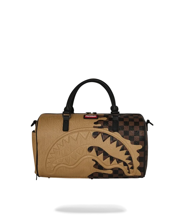 GEANTĂ MINI DE VOIAJ CU EFECT DE PICĂTURI DE DESIGNER