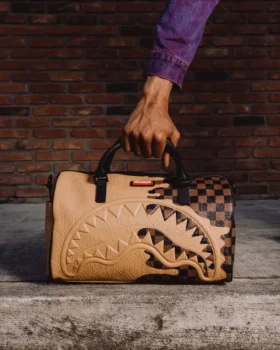 GEANTĂ MINI DE VOIAJ CU EFECT DE PICĂTURI DE DESIGNER