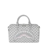 GEANTĂ MINI GENȚI DE VOIAJ TRICOTATE „Sharks In Paris” ÎN CULOARE CREM