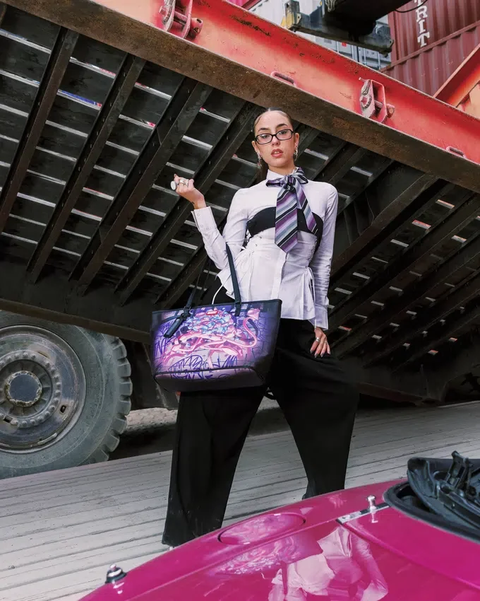 GEANTĂ PINK PANTHER DIAMOND HEIST Sacoșe