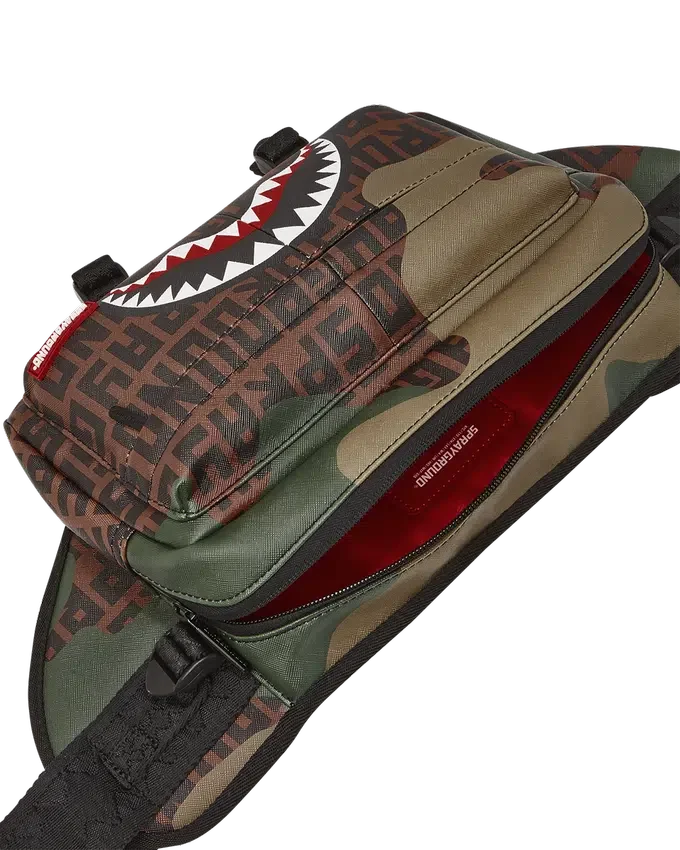 GENȚI CROSSBODY CAMO INFINITI CARGO