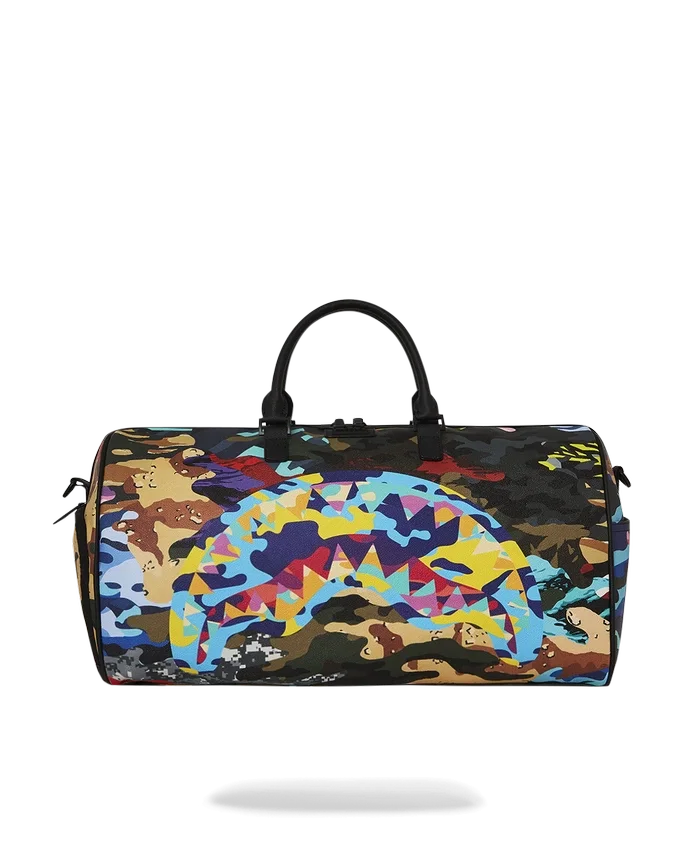 GENȚI DE VOIAJ CU MOTIV CAMO FRAGMENTAT