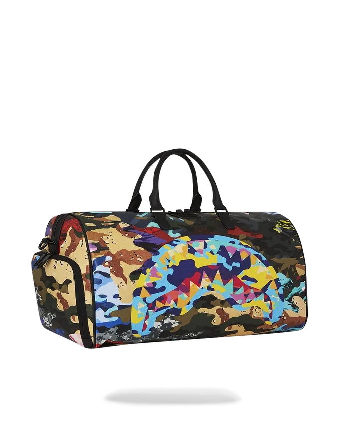 GENȚI DE VOIAJ CU MOTIV CAMO FRAGMENTAT