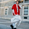 GENȚI DE VOIAJ EMPEROR CU MOTIV MONEY, CULOARE POWDER
