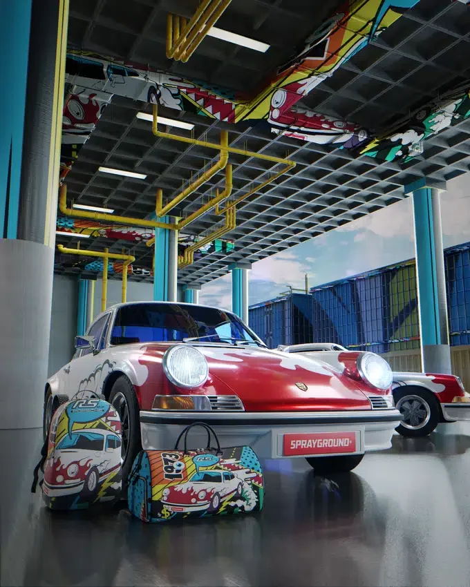 RUCSAC PORSCHE 1972 COLLAB (PRODUS ÎN DOAR 1.191 DE EXEMPLARE)