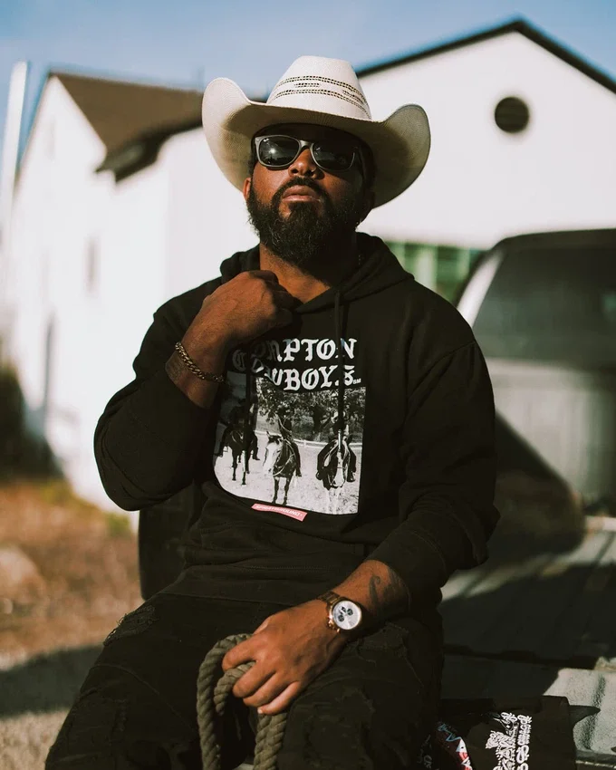HANORAC CU GLUGĂ COMPTON COWBOYS CITY RIDERS