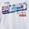HANORAC CU GLUGĂ MIAMI VICE (ALB)