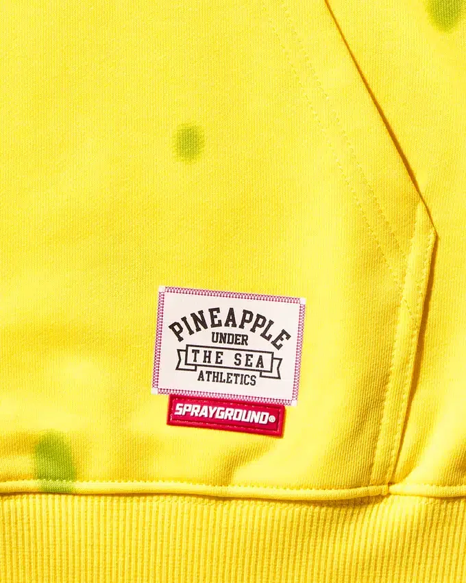 HANORAC CU GLUGĂ SPONGEBOB SPONGE (GALBEN)
