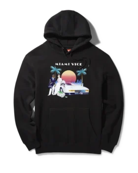 HANORAC MIAMI VICE (NEGRU)