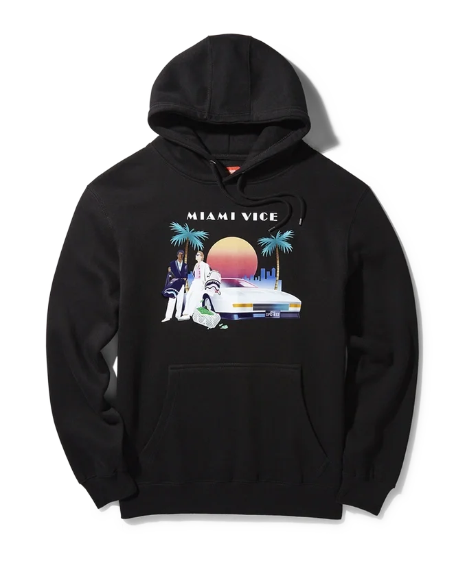 HANORAC MIAMI VICE (NEGRU)