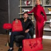 JAMES FIRST CLASS RUBY RED Genți Crossbody