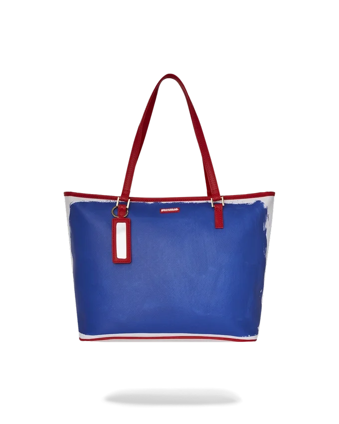 KEITH HARING THE BIG BLUE PURSE ART Sacoșă