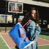 KEITH HARING THE BIG BLUE PURSE ART Sacoșă