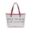 KEITH HARING THE BIG BLUE PURSE ART Sacoșă